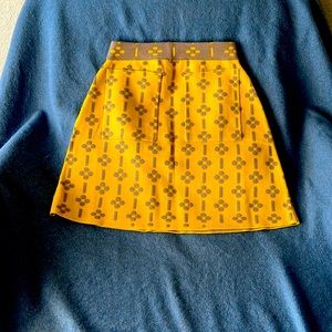 Anthropologie Maeve mini skirt.